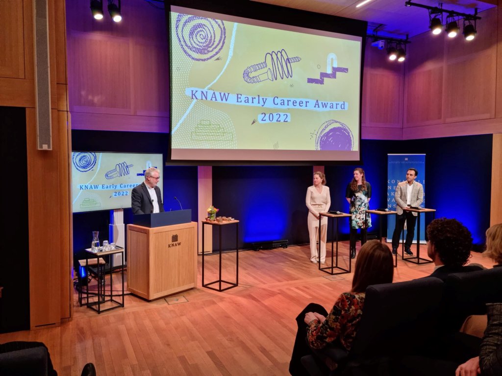 Dr. Annemieke Witteveen received KNAW Early Career Award.